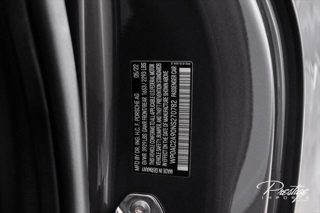 2022 Porsche 911 GT3 w/Touring Package North Miami Beach FL