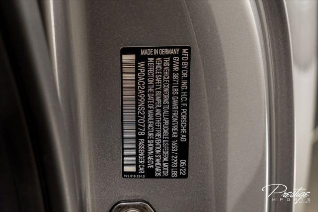 2022 Porsche 911 GT3 w/Touring Package North Miami Beach FL