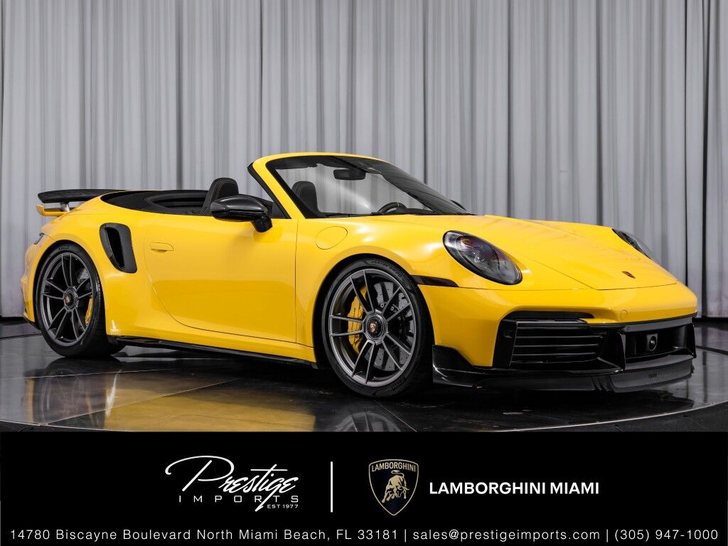 911 Turbo S Cabriolet Porsche Used