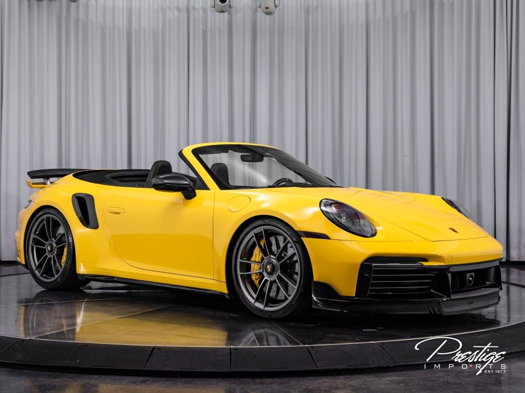 2022 Porsche 911 Turbo S Cabriolet