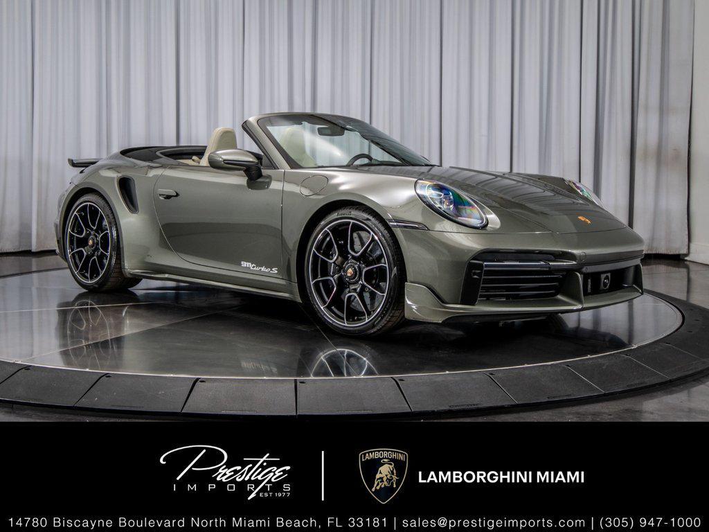 2022 Porsche 911 Turbo S Cabriolet