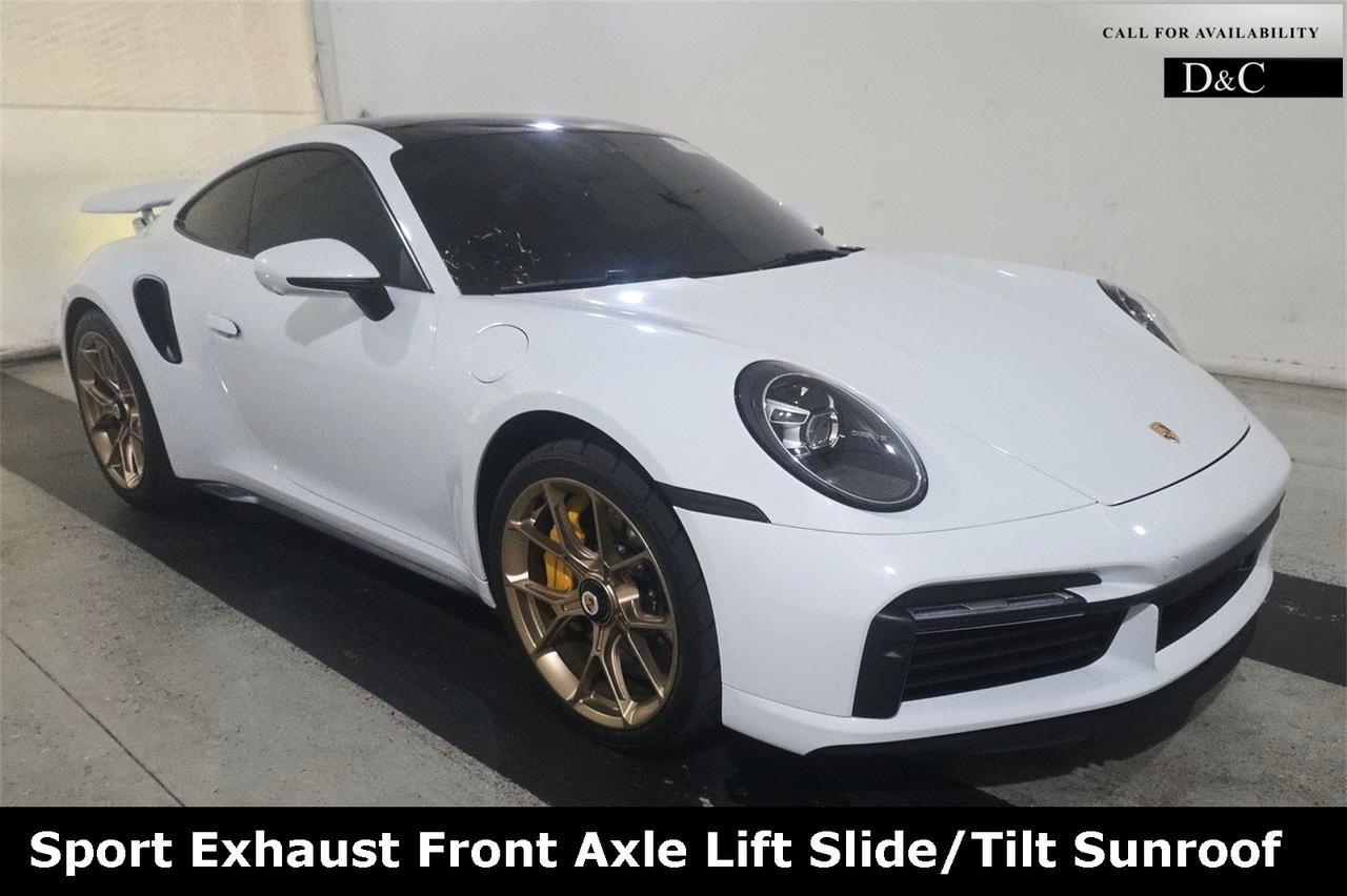 2022 Porsche 911 Turbo S Sport Exhaust Front Axle Lift Slide/Tilt Sunroof Portland OR