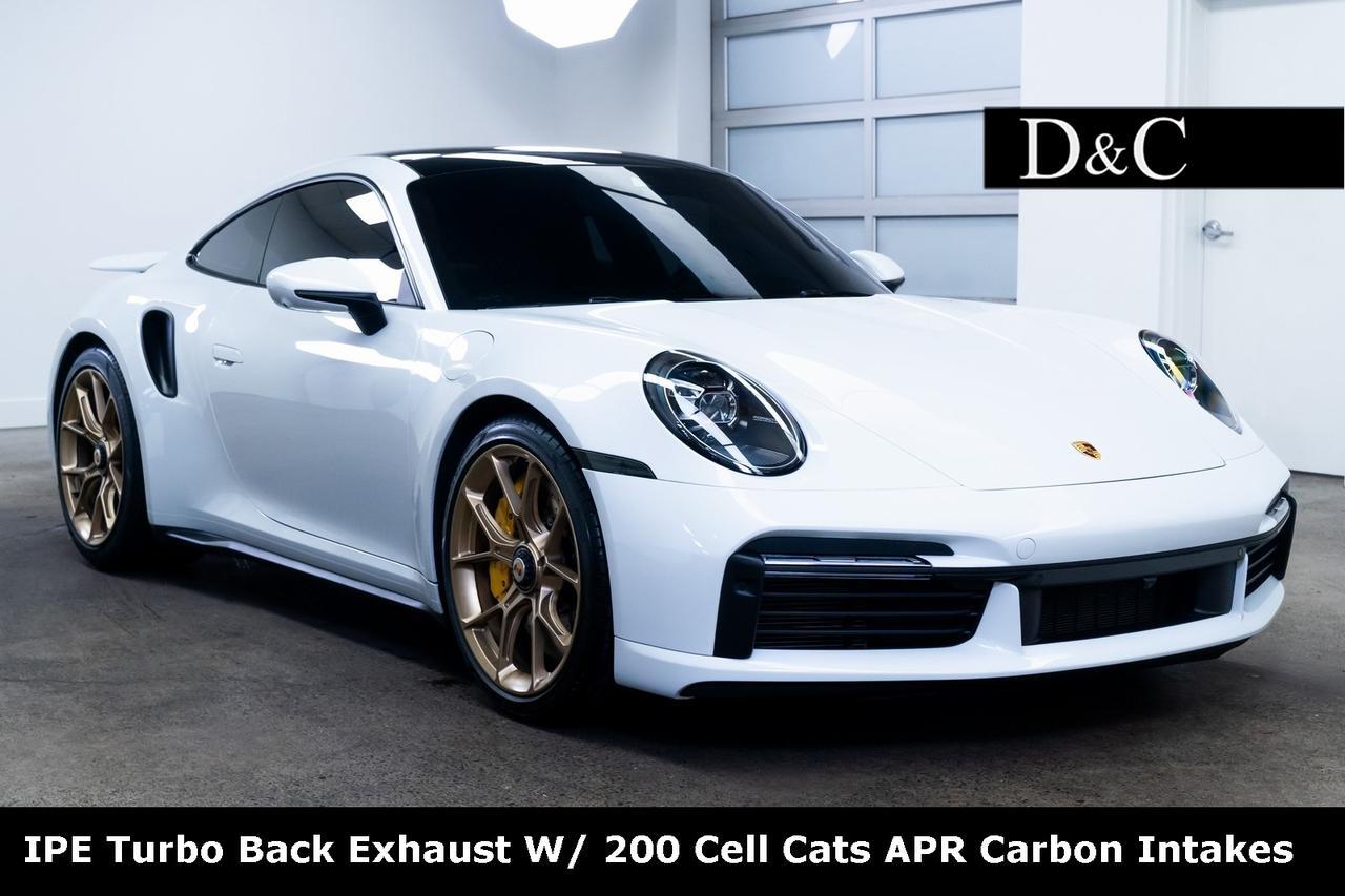 2022 Porsche 911 Turbo S Sport Exhaust Front Axle Lift Slide/Tilt Sunroof