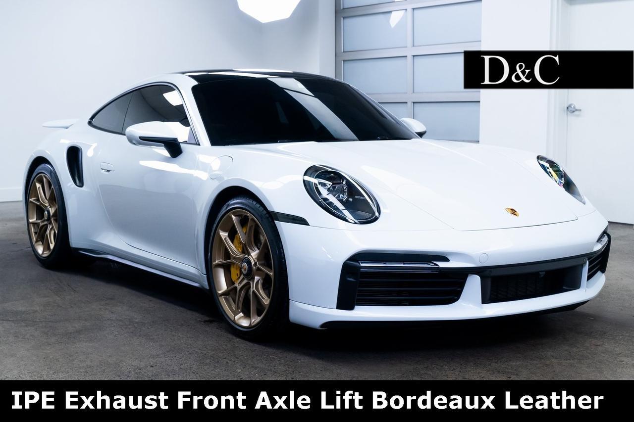 2022 Porsche 911 Turbo S Sport Exhaust Front Axle Lift Slide/Tilt Sunroof