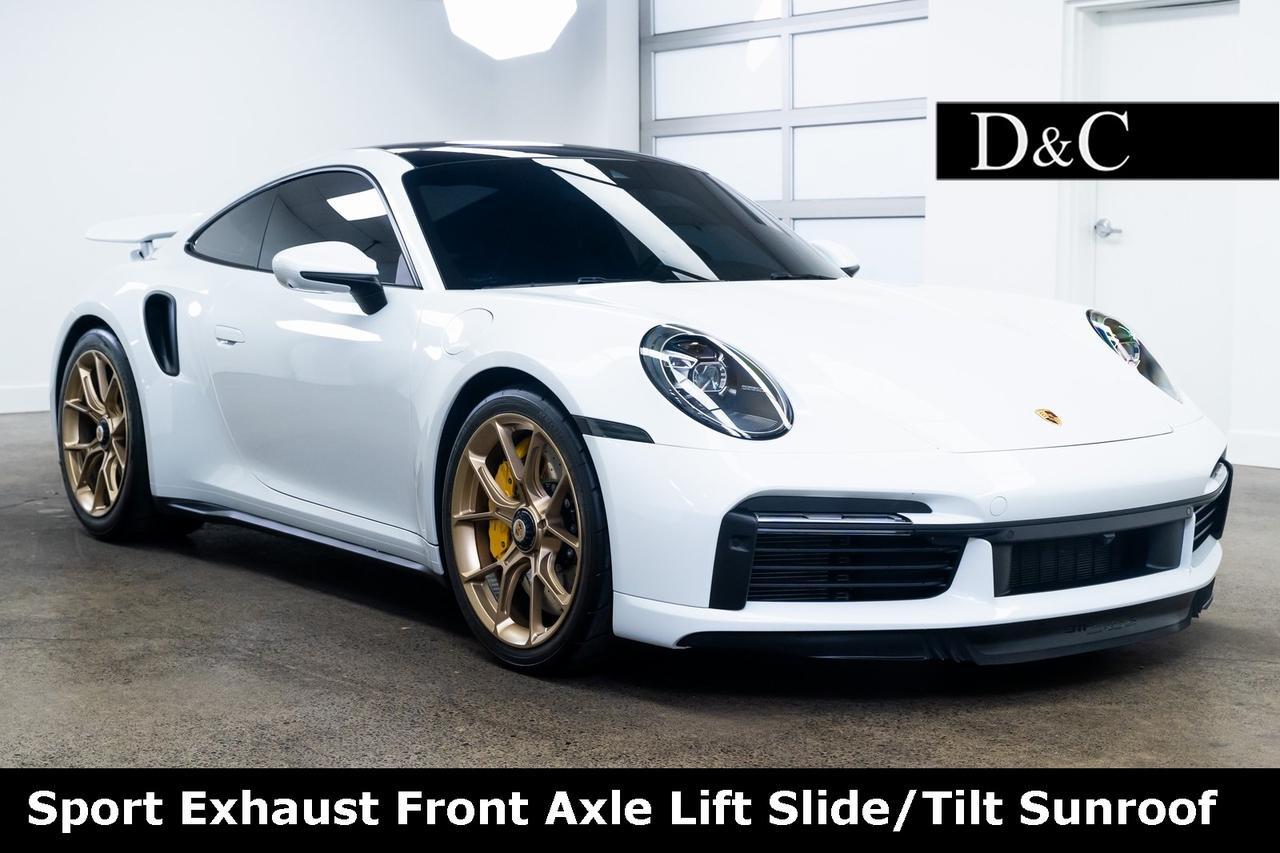 2022 Porsche 911 Turbo S Sport Exhaust Front Axle Lift Slide/Tilt Sunroof Portland OR