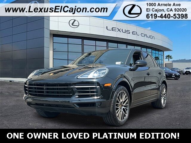 2022 Porsche Cayenne Platinum Edition San Diego County CA