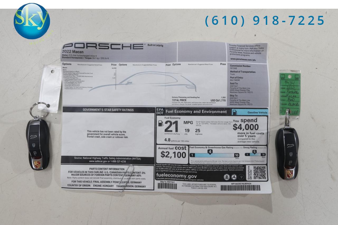 2022 Porsche Macan AWD West Chester PA