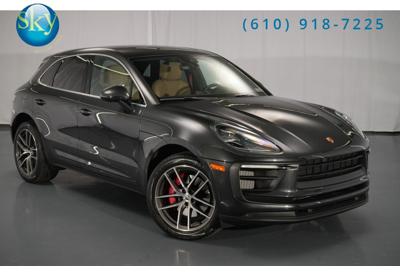 2022 Porsche Macan AWD S 1-Owner Bordeaux Seatbelts & Guages West Chester PA