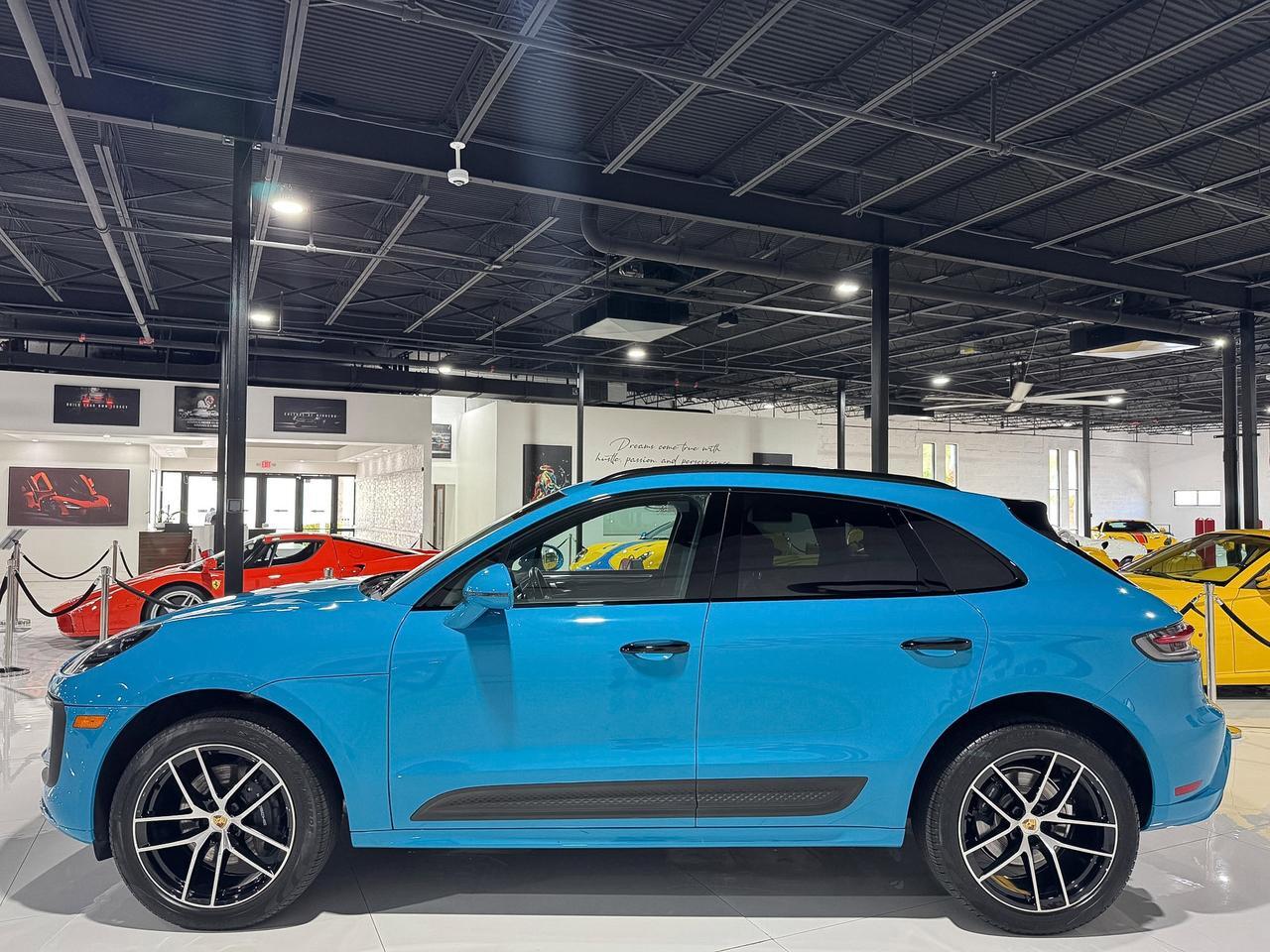 2022 Porsche Macan Miami Blue paint, Sport Chrono package, driver's assistance system, Bose audio system AND MUCH MORE! Fort Lauderdale FL