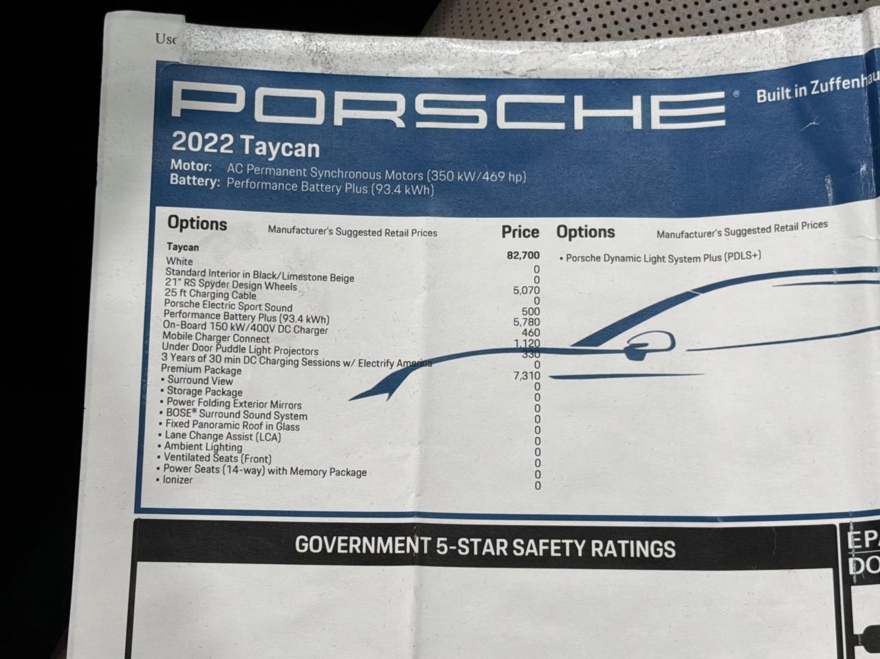 2022 Porsche Taycan Newark DE