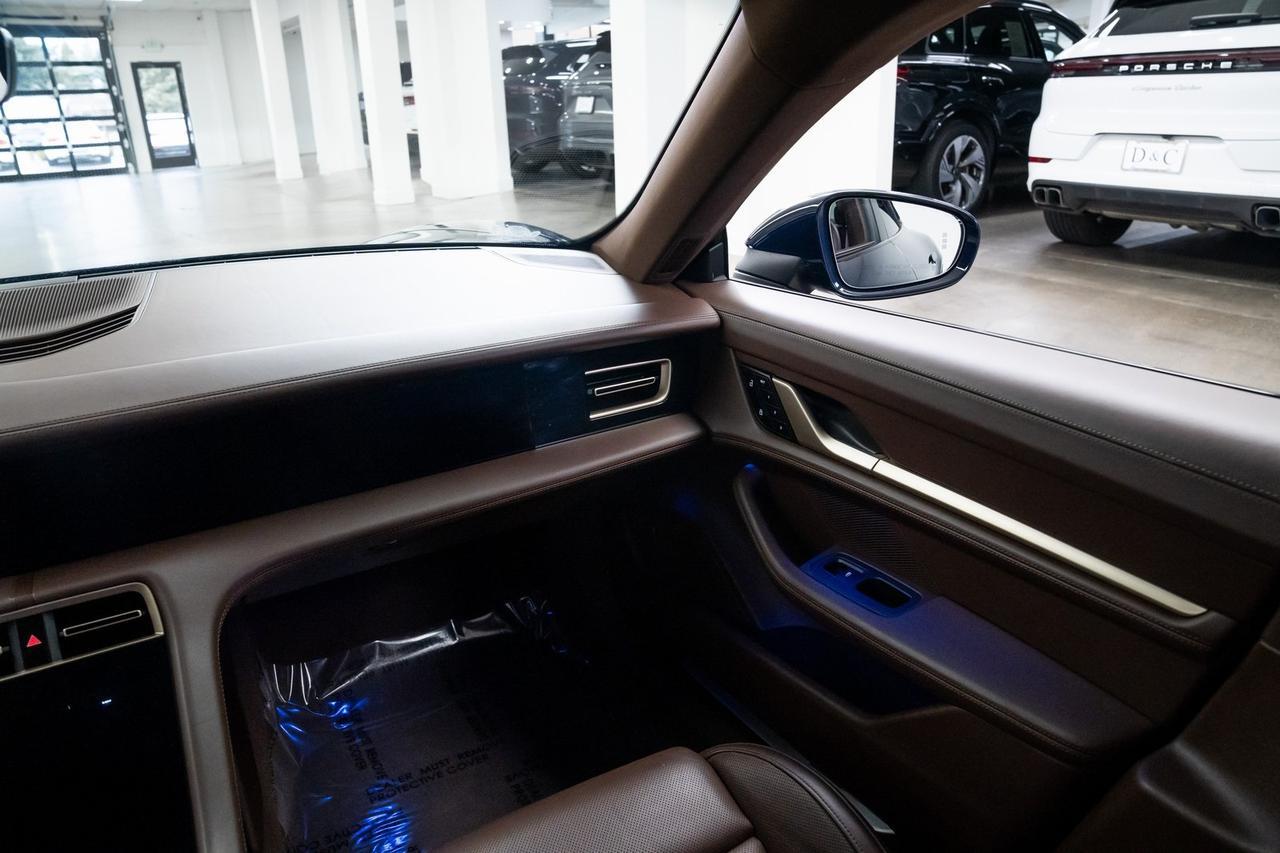 2022 Porsche Taycan 4S Vented Seats PTS Dark Sea Blue Technology Package Portland OR