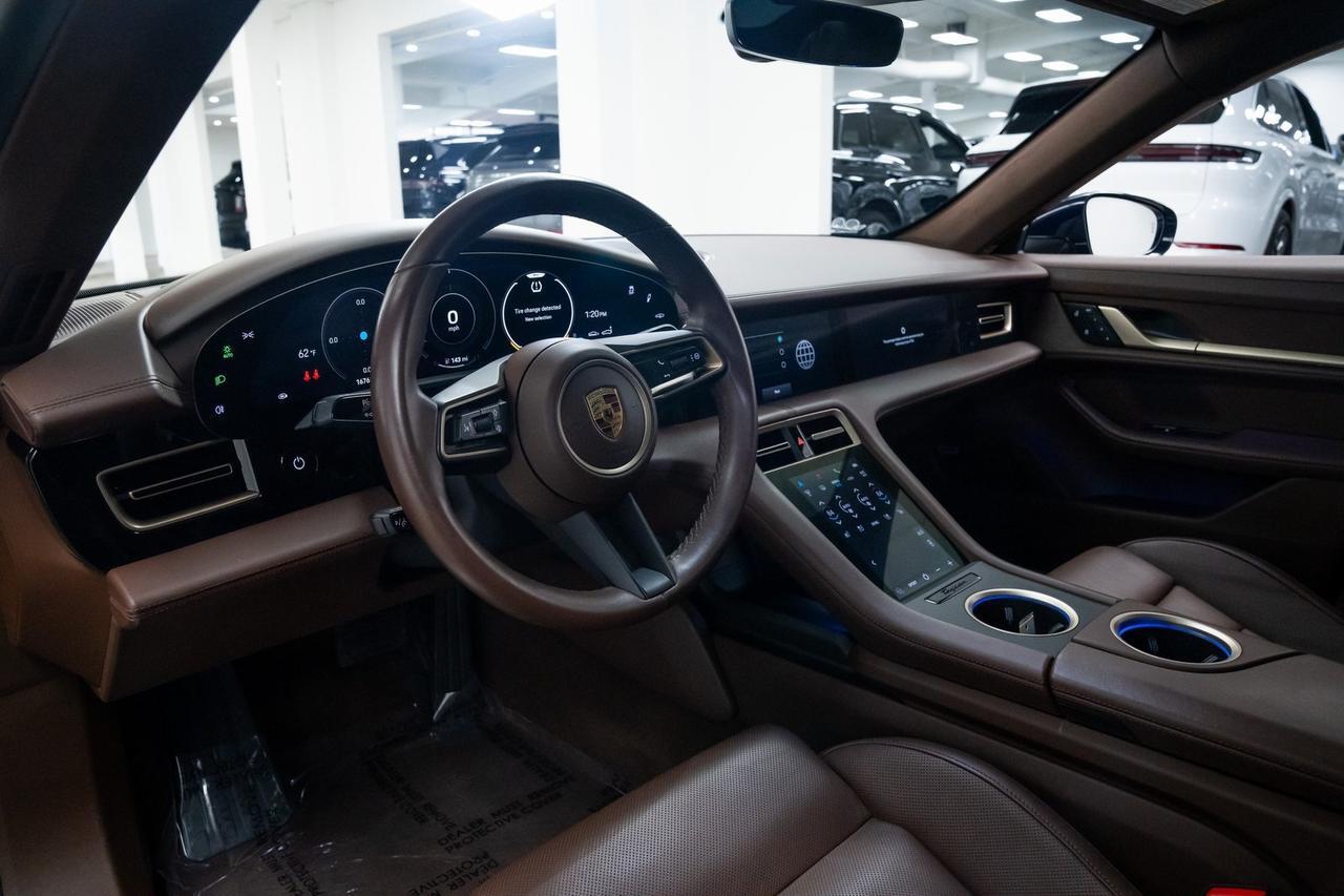 2022 Porsche Taycan 4S Vented Seats PTS Dark Sea Blue Technology Package Portland OR