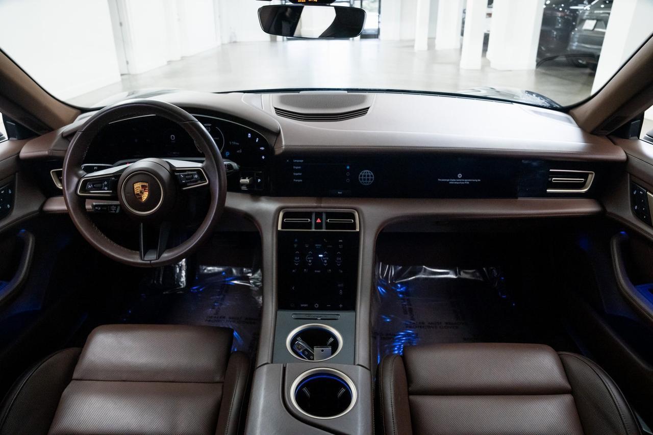 2022 Porsche Taycan 4S Vented Seats PTS Dark Sea Blue Technology Package Portland OR