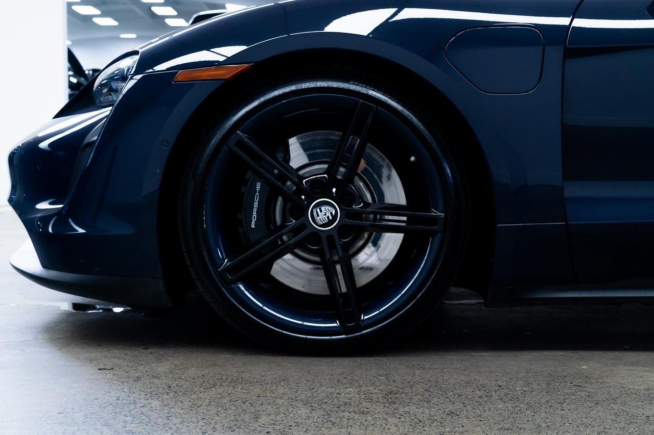 2022 Porsche Taycan 4S Vented Seats PTS Dark Sea Blue Technology Package Portland OR