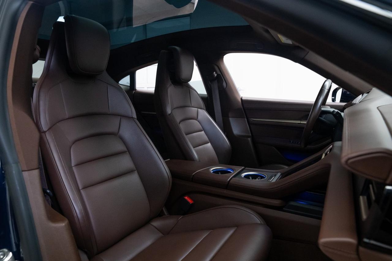 2022 Porsche Taycan 4S Vented Seats PTS Dark Sea Blue Technology Package Portland OR