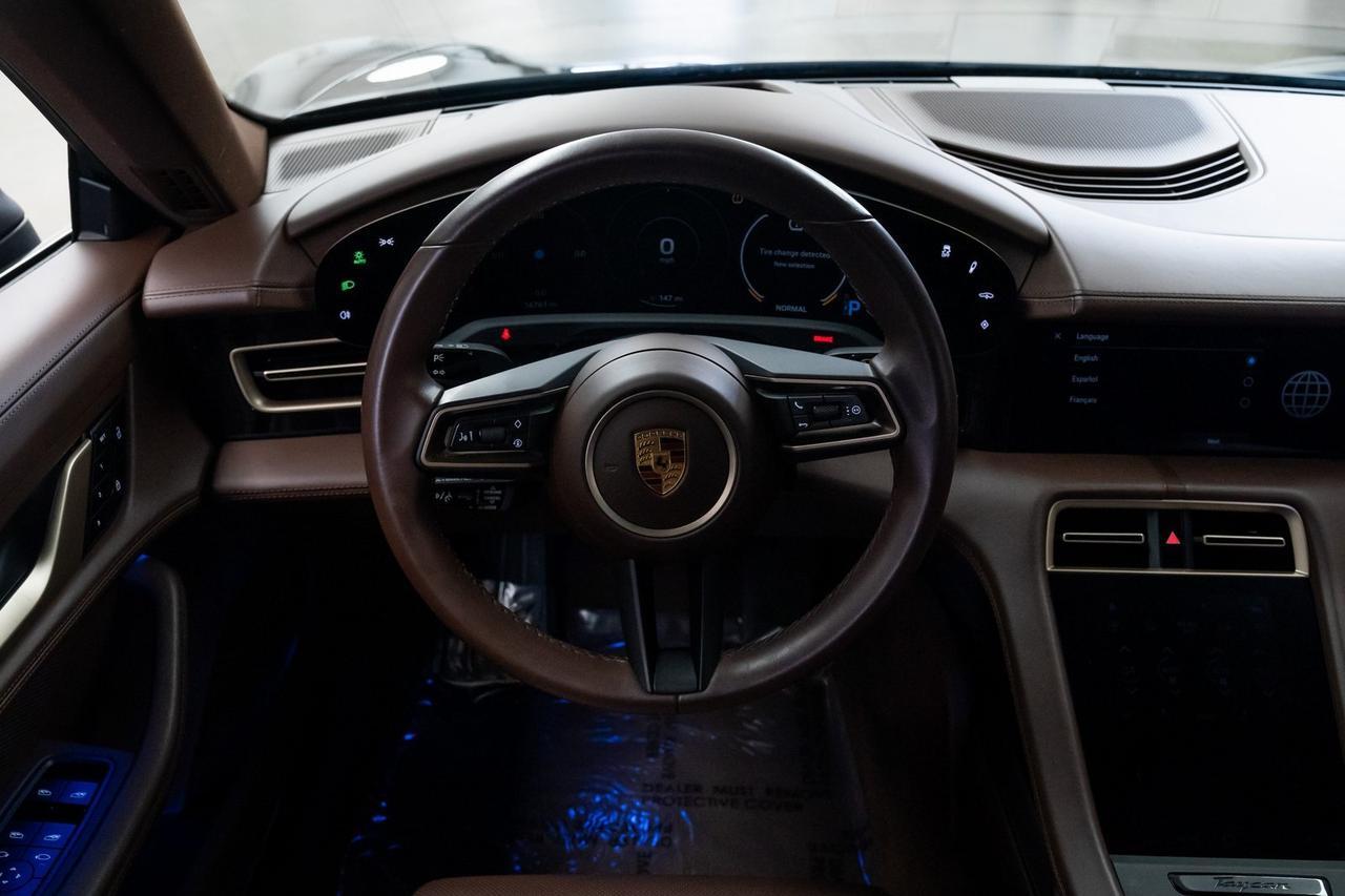 2022 Porsche Taycan 4S Vented Seats PTS Dark Sea Blue Technology Package Portland OR