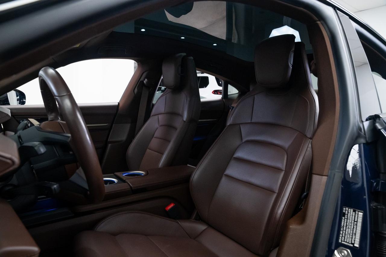 2022 Porsche Taycan 4S Vented Seats PTS Dark Sea Blue Technology Package Portland OR