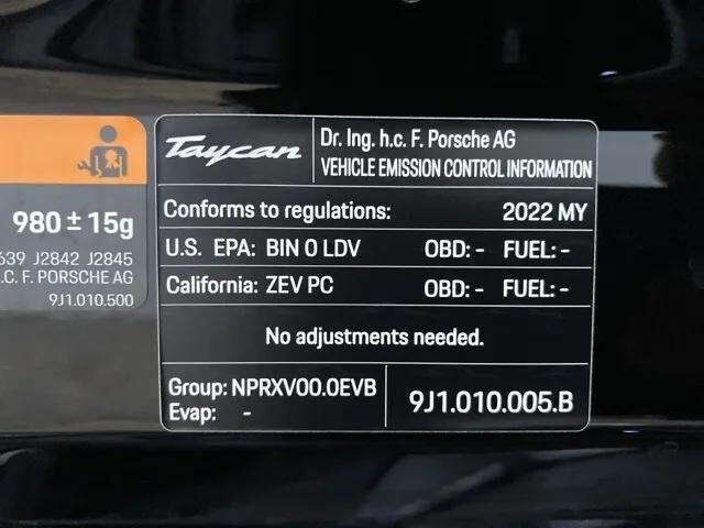 2022 Porsche Taycan Base Dallas TX