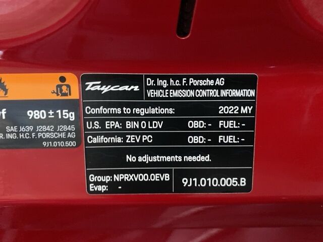 2022 Porsche Taycan Base Dallas TX