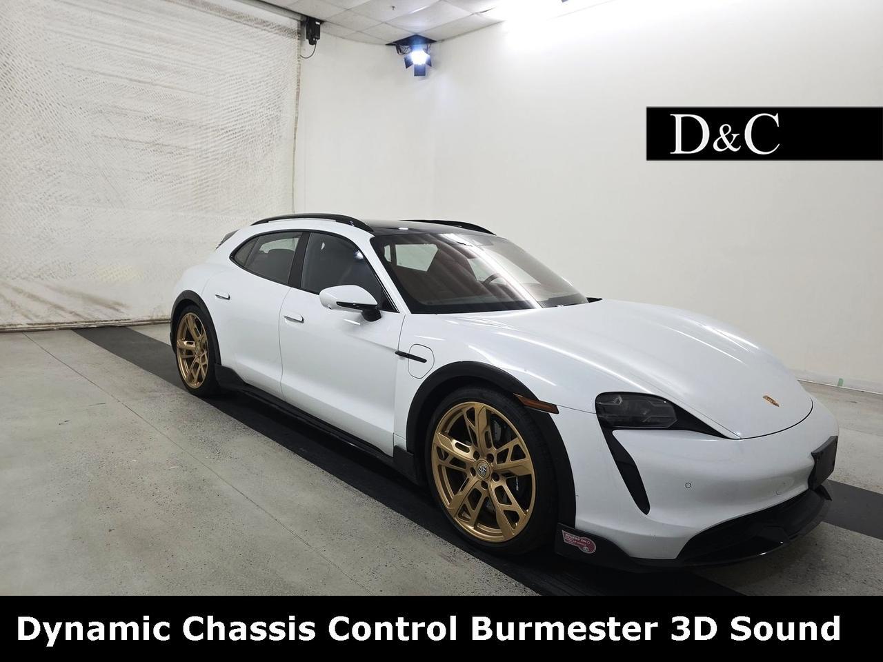 2022 Porsche Taycan Cross Turismo Turbo S Dynamic Chassis Control Burmester 3D Sound