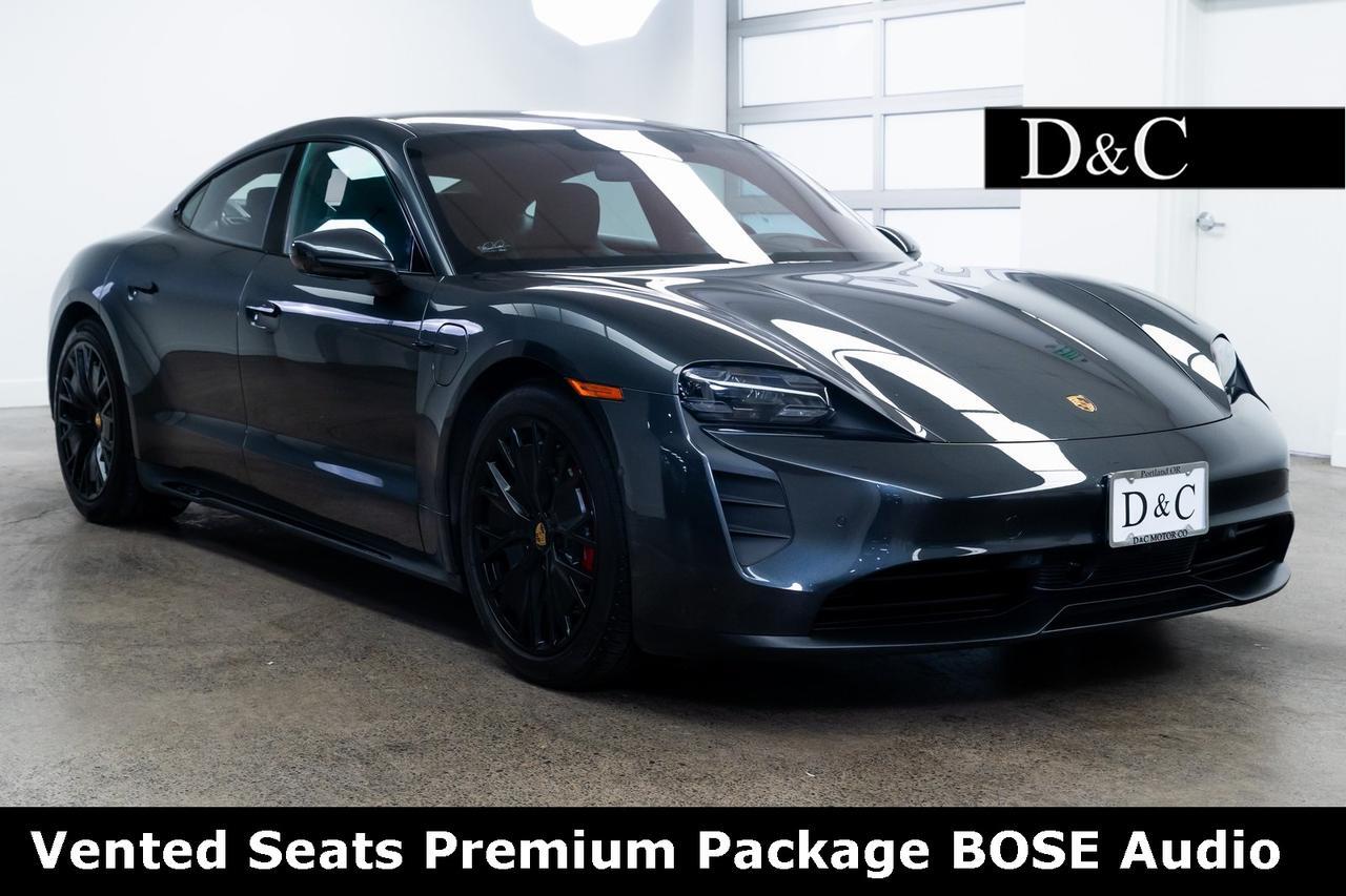 2022 Porsche Taycan GTS Vented Seats Premium Package BOSE Audio Portland OR