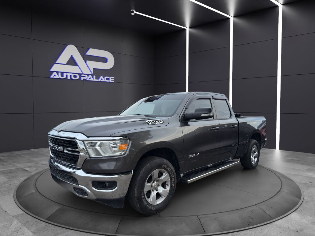 Truck 2022 RAM 1500 SILVER GREY Interior 5.7L 8 Cyl 4 Wheel Drive BIG HORN/LONE STAR KBB 33K