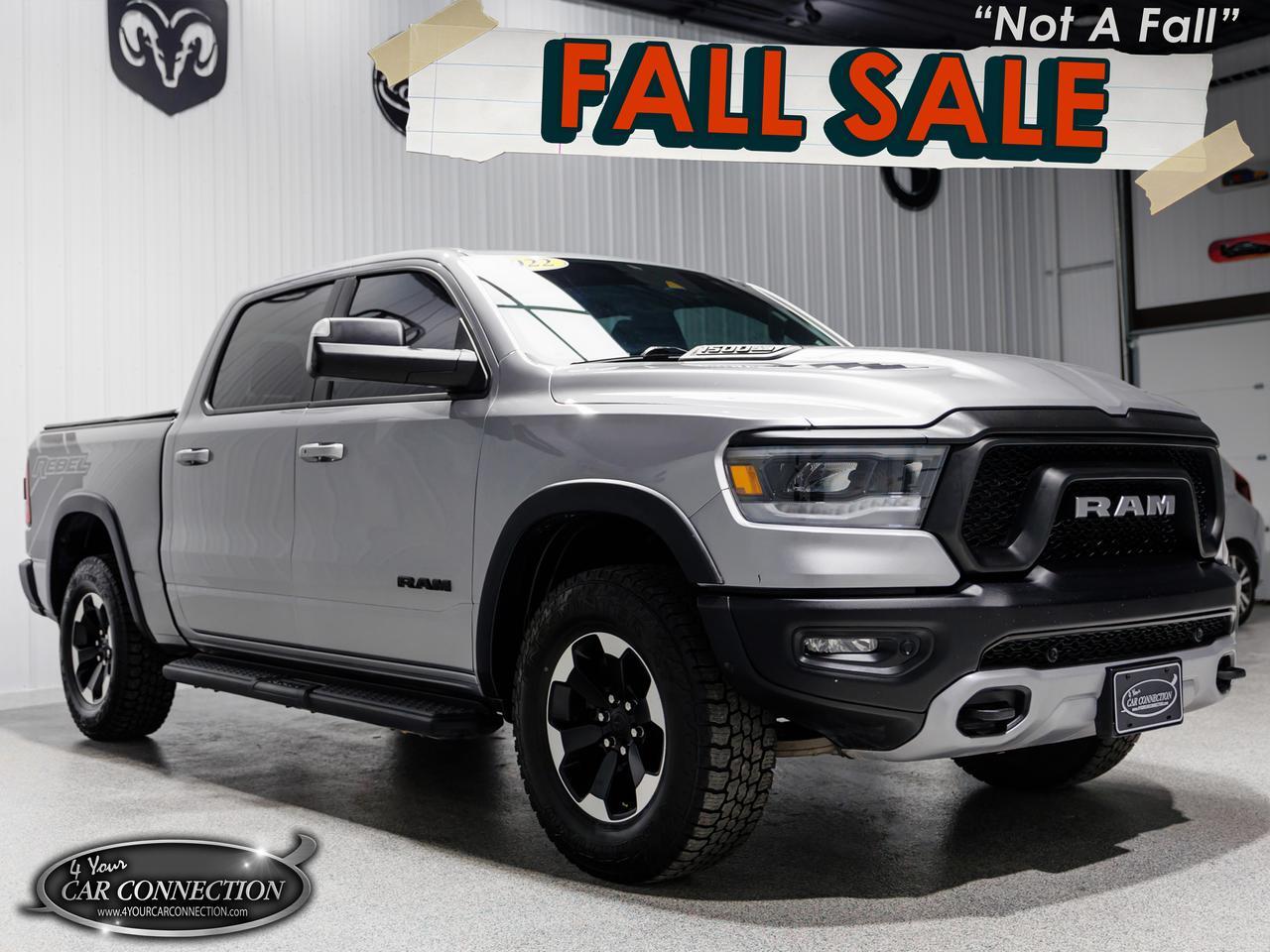 2022 RAM 1500 Rebel Crew Cab 4WD NAV