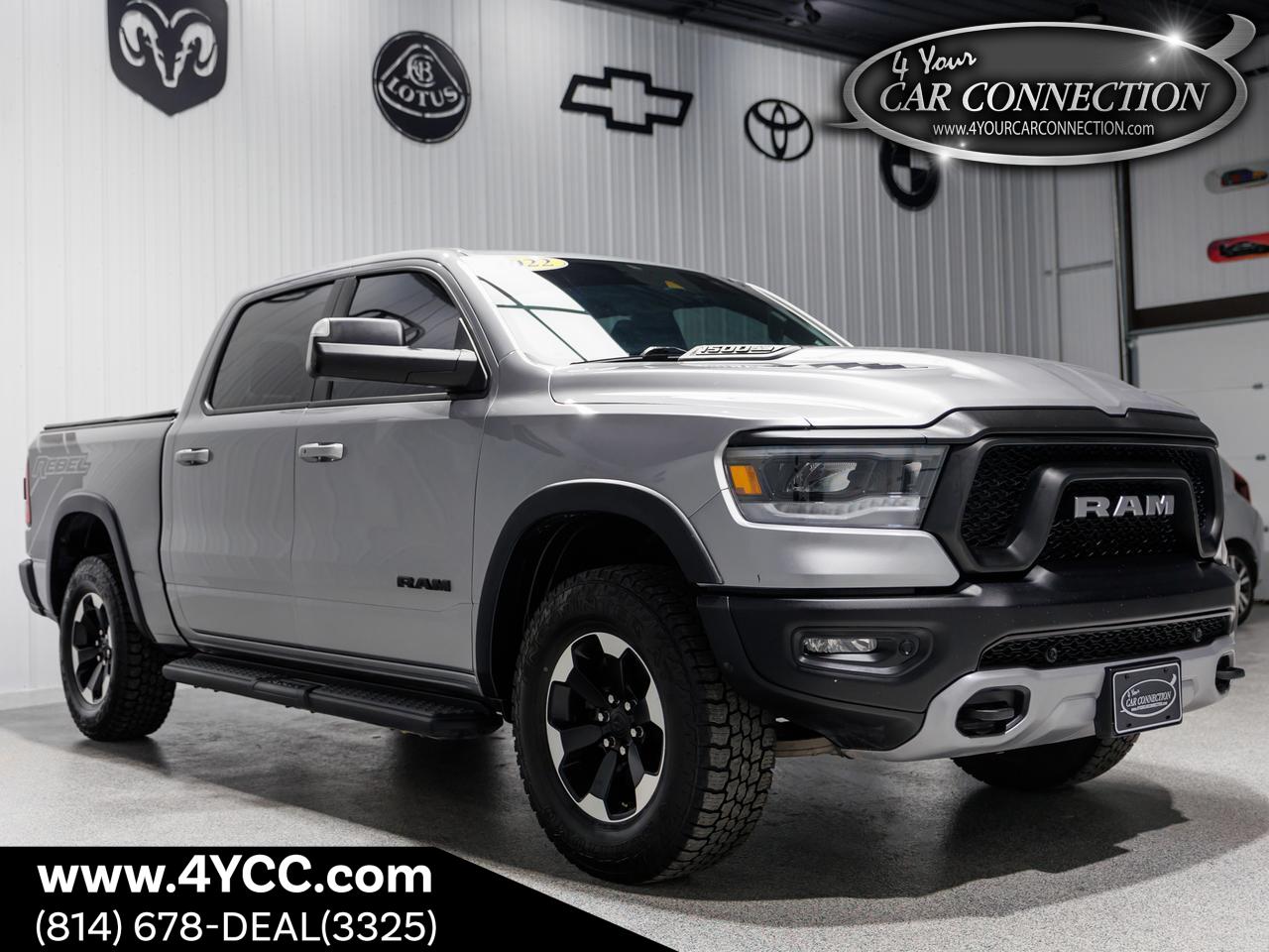 2022 RAM 1500 Rebel Crew Cab 4WD NAV