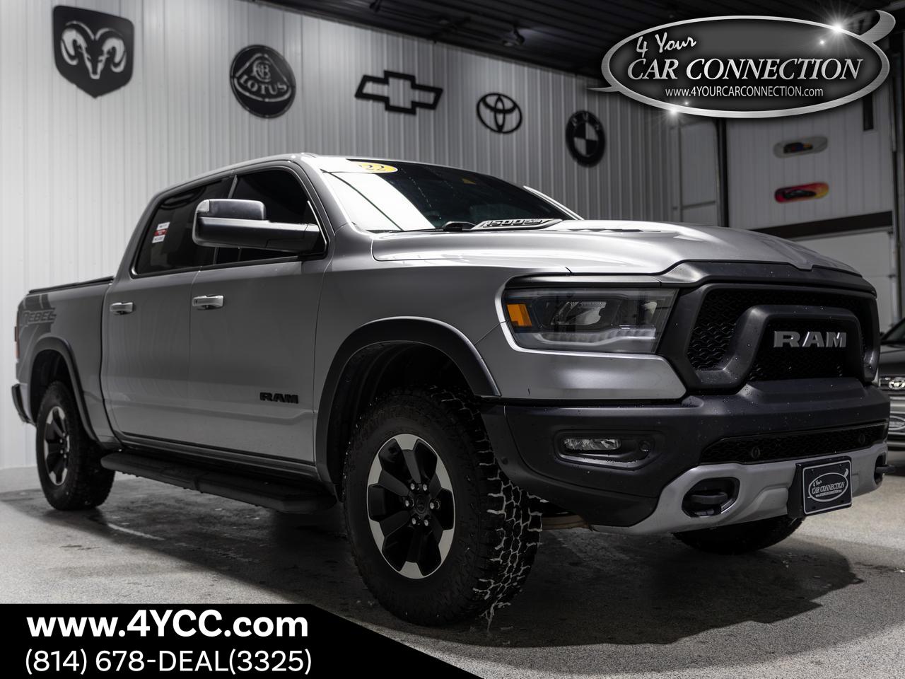 2022 RAM 1500 Rebel Crew Cab 4WD NAV