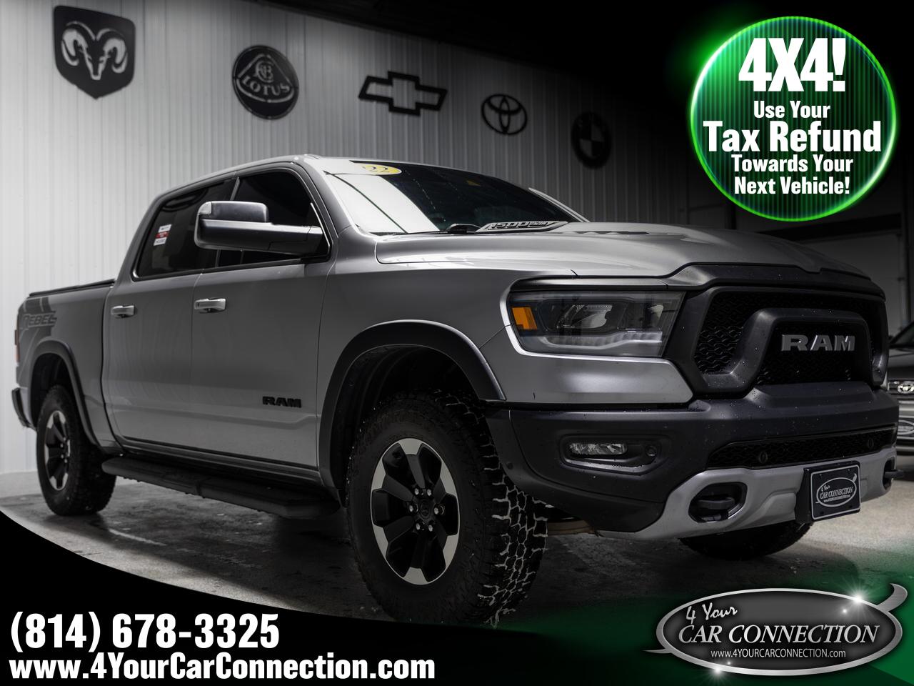 2022 RAM 1500 Rebel Crew Cab 4WD NAV