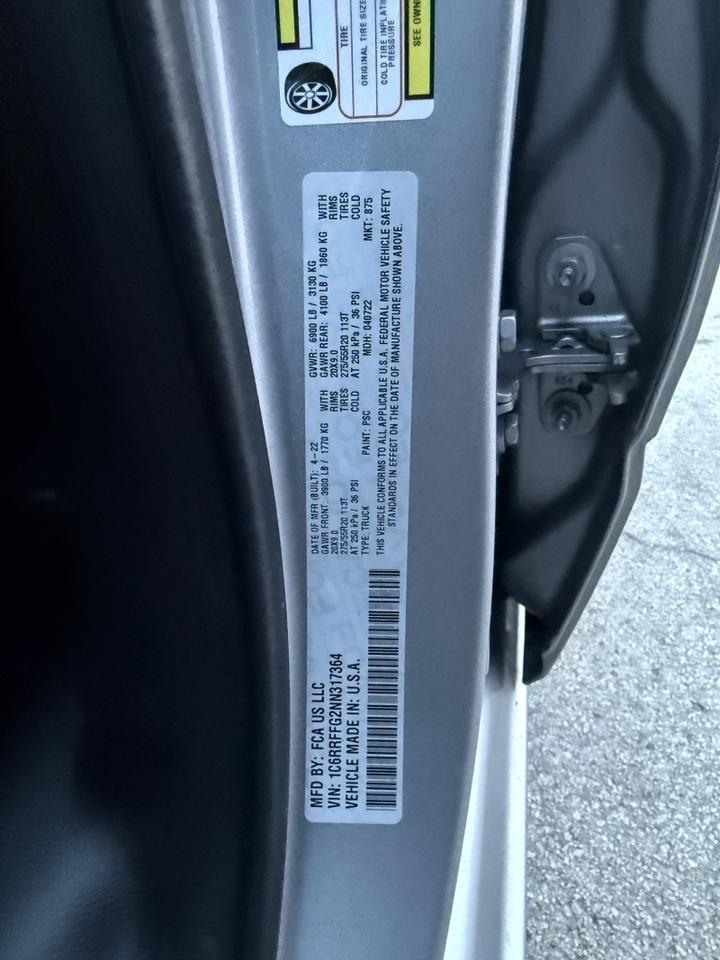 2022 Ram 1500 4x4 Big Horn Leather Collinsville OK