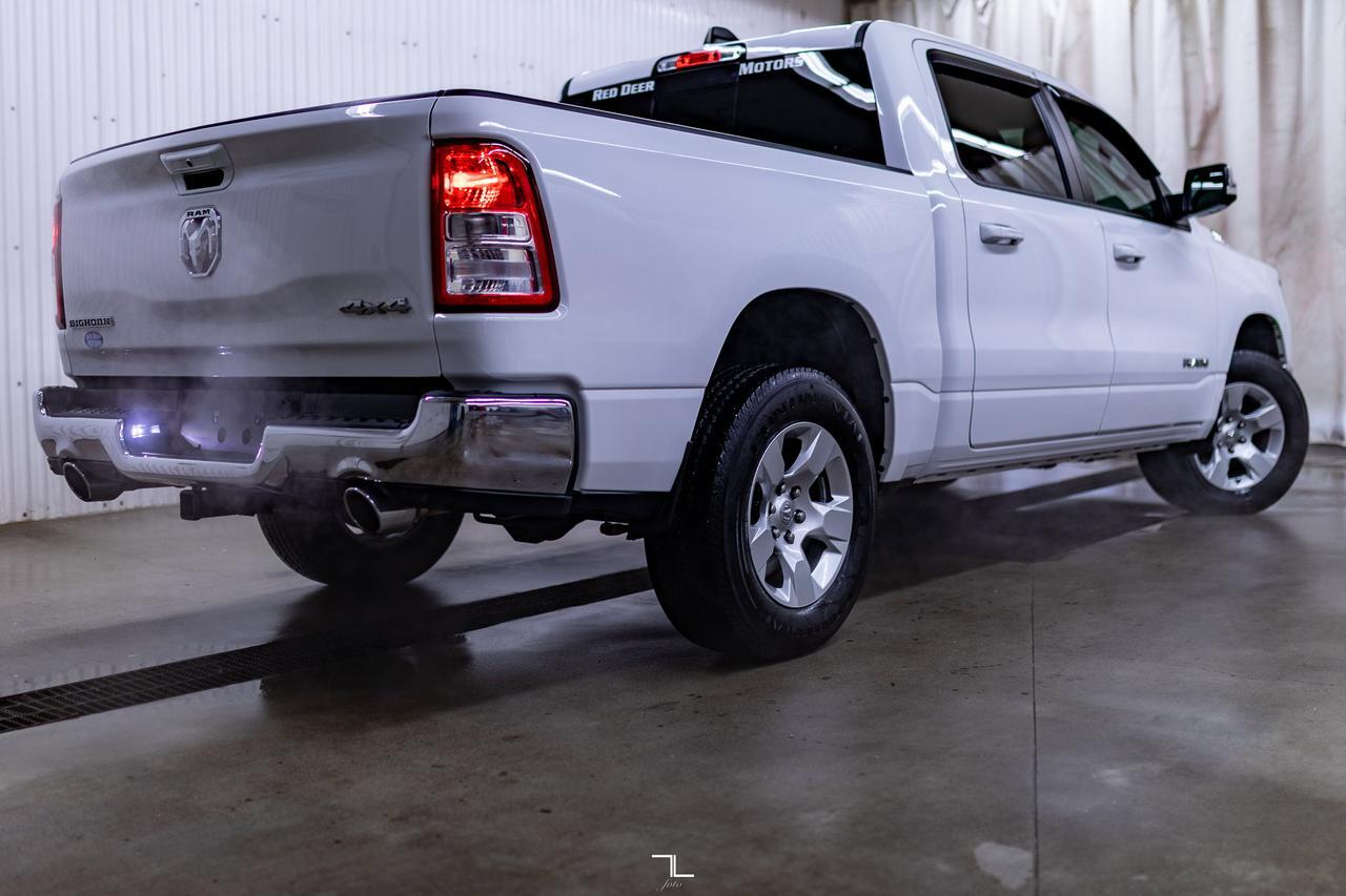 2022 Ram 1500 4x4 Crew Cab Big Horn Nav BCam PSeat Red Deer AB