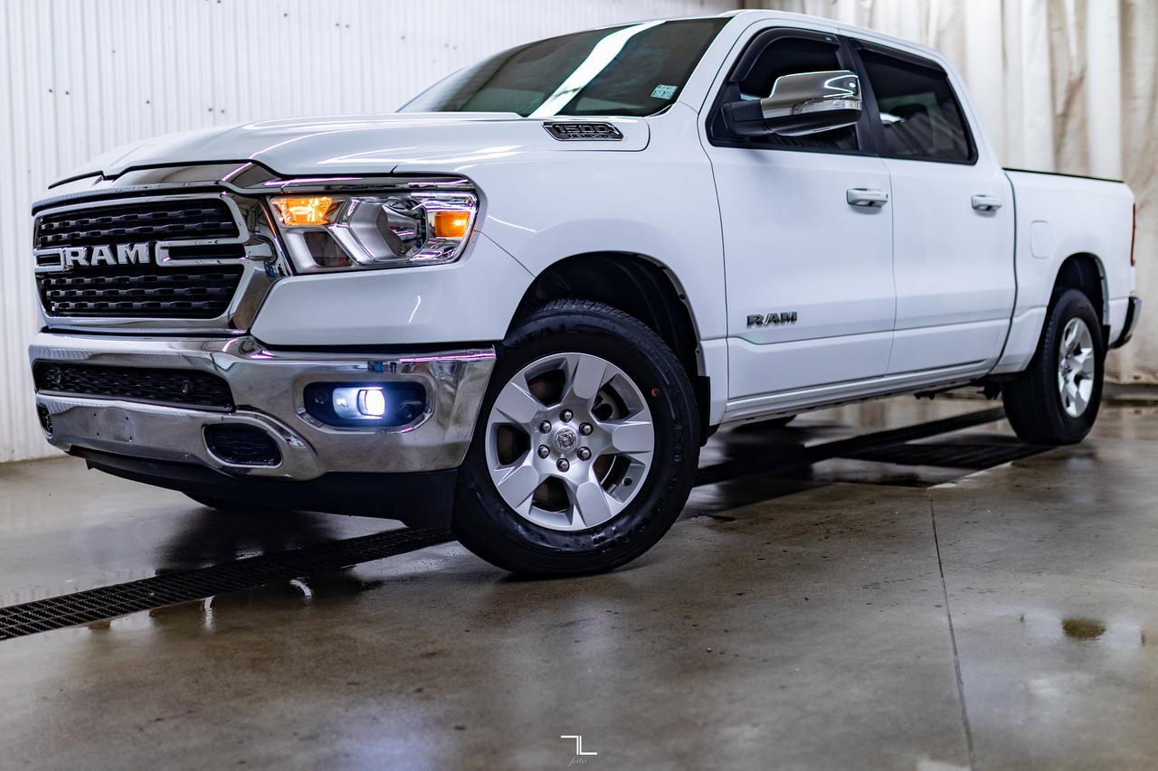 2022 Ram 1500 4x4 Crew Cab Big Horn Nav BCam PSeat Red Deer AB
