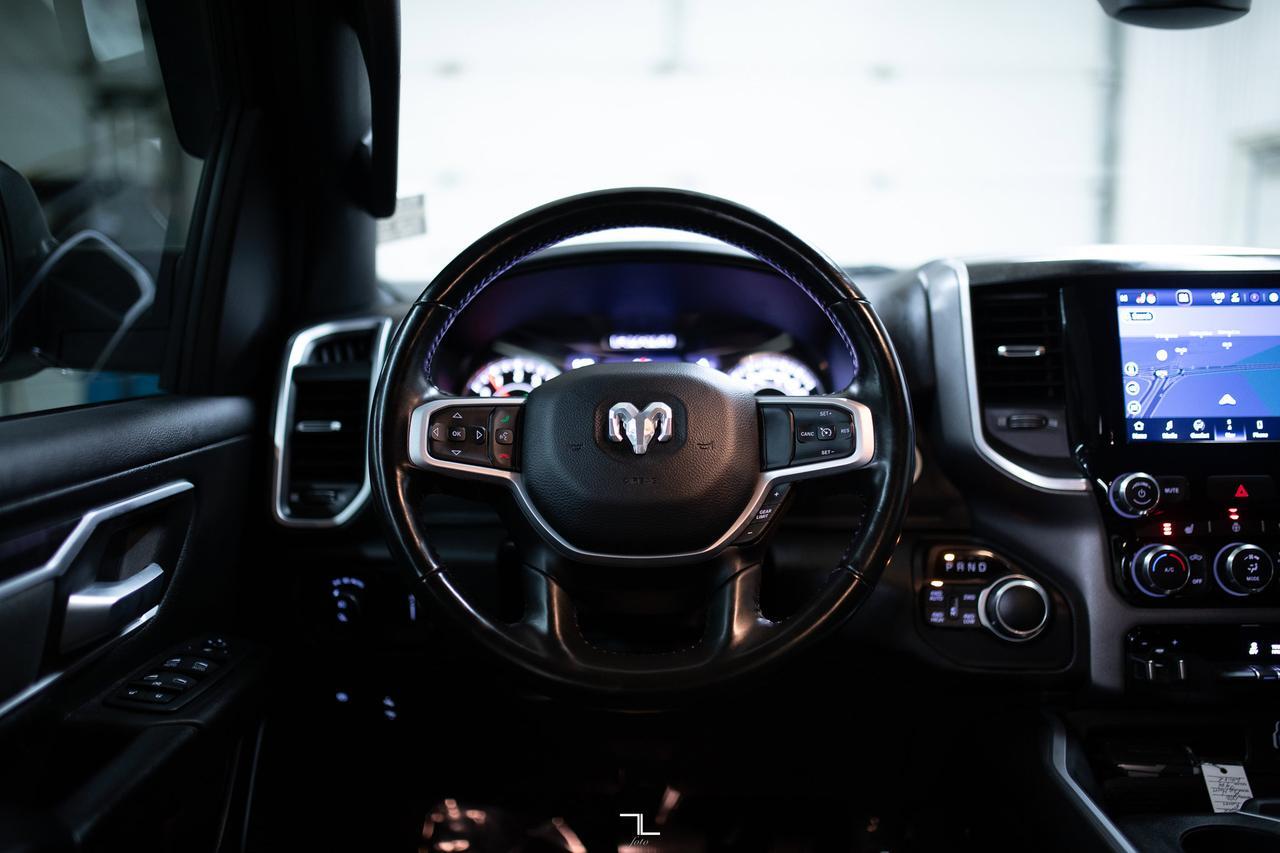 2022 Ram 1500 4x4 Crew Cab Big Horn Nav BCam PSeat Red Deer AB