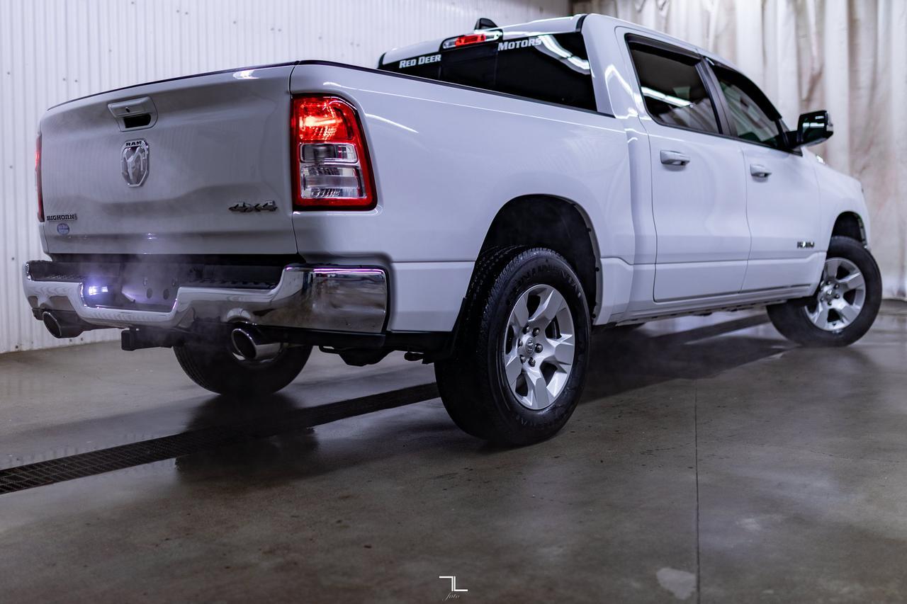 2022 Ram 1500 4x4 Crew Cab Big Horn Nav BCam PSeat Red Deer AB