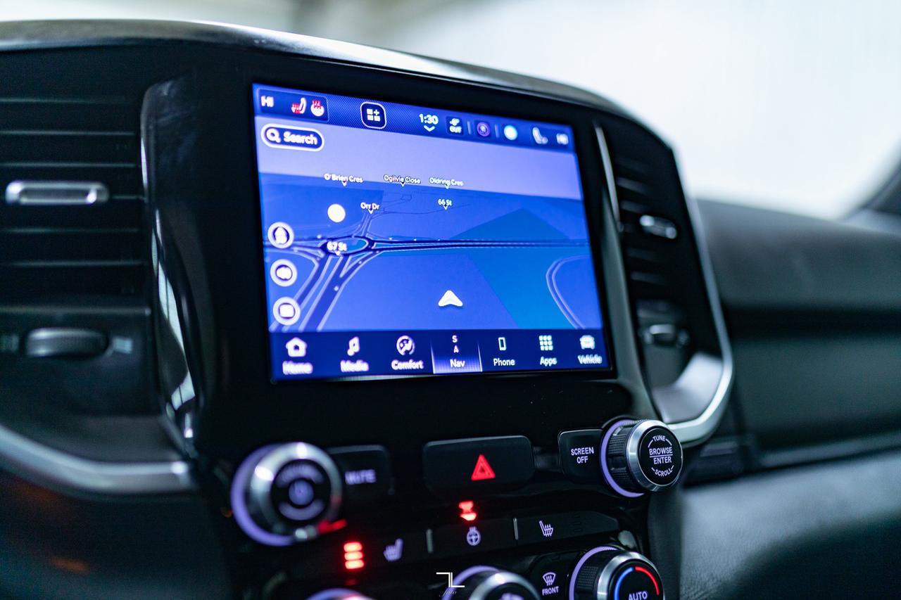 2022 Ram 1500 4x4 Crew Cab Big Horn Nav BCam PSeat Red Deer AB