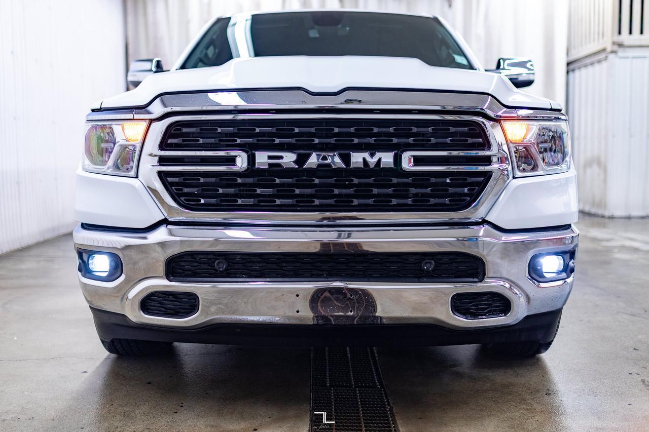 2022 Ram 1500 4x4 Crew Cab Big Horn Nav BCam PSeat Red Deer AB