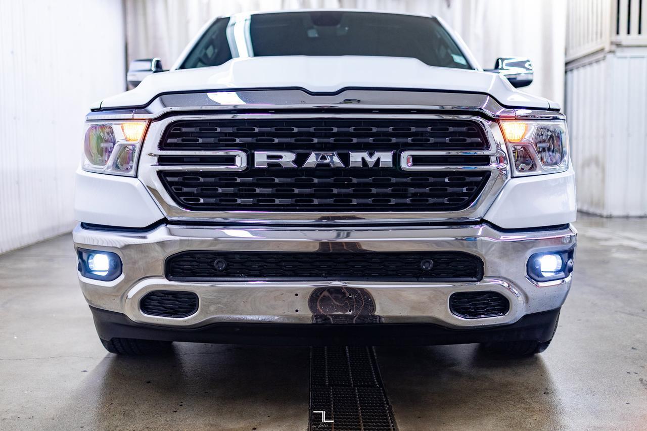 2022 Ram 1500 4x4 Crew Cab Big Horn Nav BCam PSeat Red Deer AB