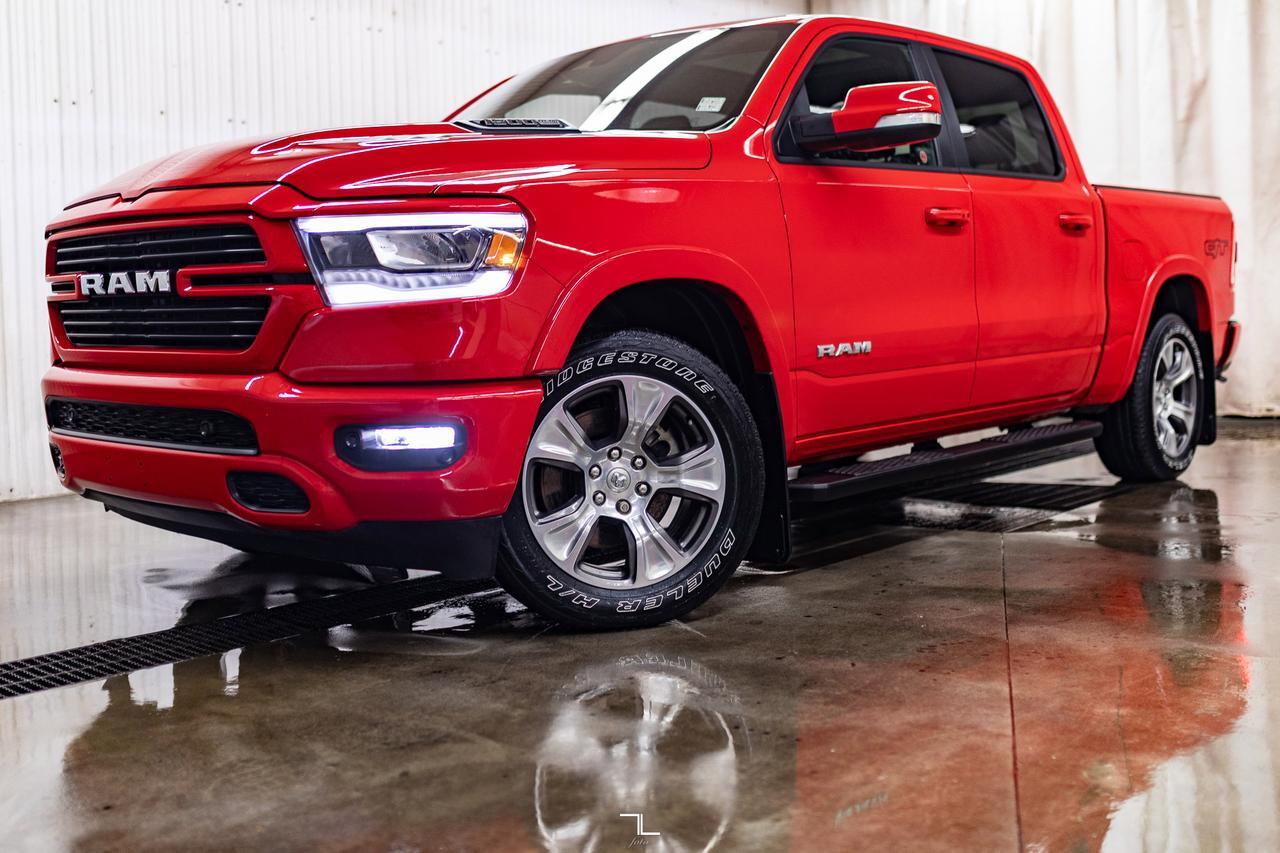 2022 Ram 1500 4x4 Crew Cab Laramie GT Leather Roof Nav BCam Red Deer AB