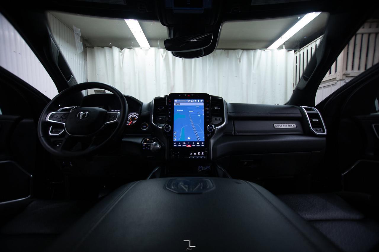 2022 Ram 1500 4x4 Crew Cab Laramie Night Edition Leather Nav Red Deer AB