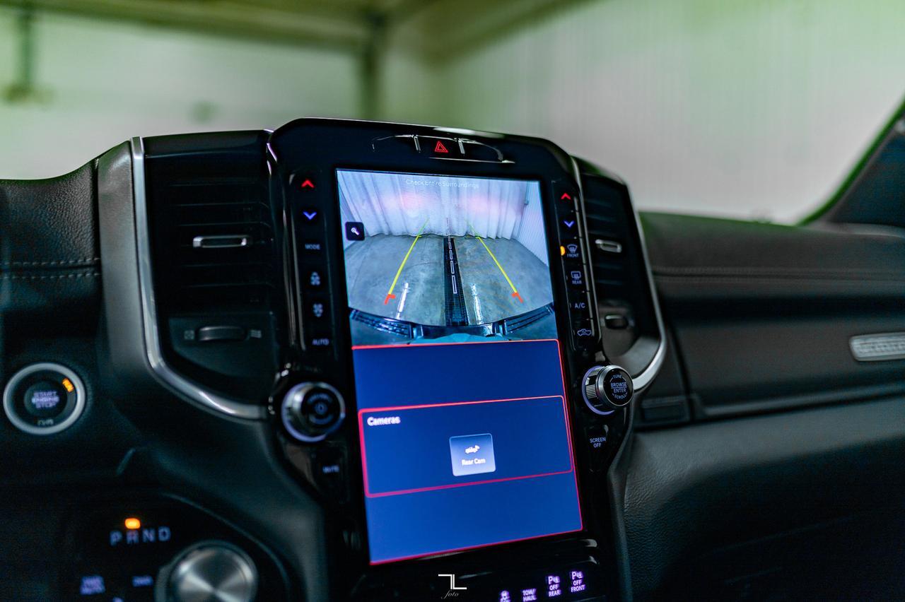 2022 Ram 1500 4x4 Crew Cab Laramie Night Edition Leather Nav Red Deer AB