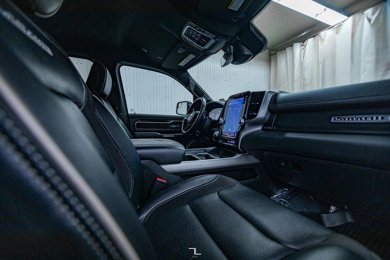 2022 Ram 1500 4x4 Crew Cab Laramie Night Edition Leather Nav Red Deer AB