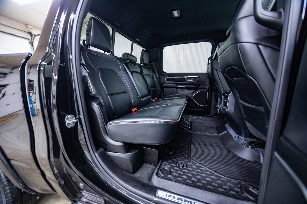 2022 Ram 1500 4x4 Crew Cab Laramie Night Edition Leather Nav Red Deer AB