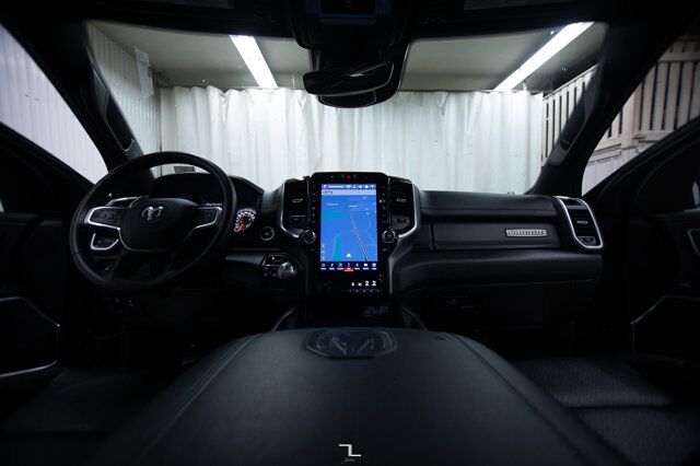 2022 Ram 1500 4x4 Crew Cab Laramie Night Edition Leather Nav Red Deer AB