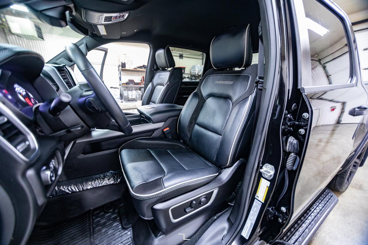 2022 Ram 1500 4x4 Crew Cab Laramie Night Edition Leather Nav Red Deer AB