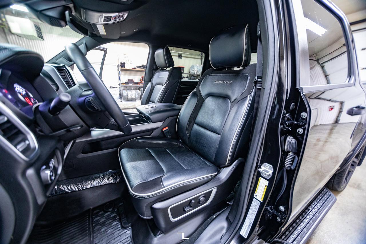 2022 Ram 1500 4x4 Crew Cab Laramie Night Edition Leather Nav Red Deer AB