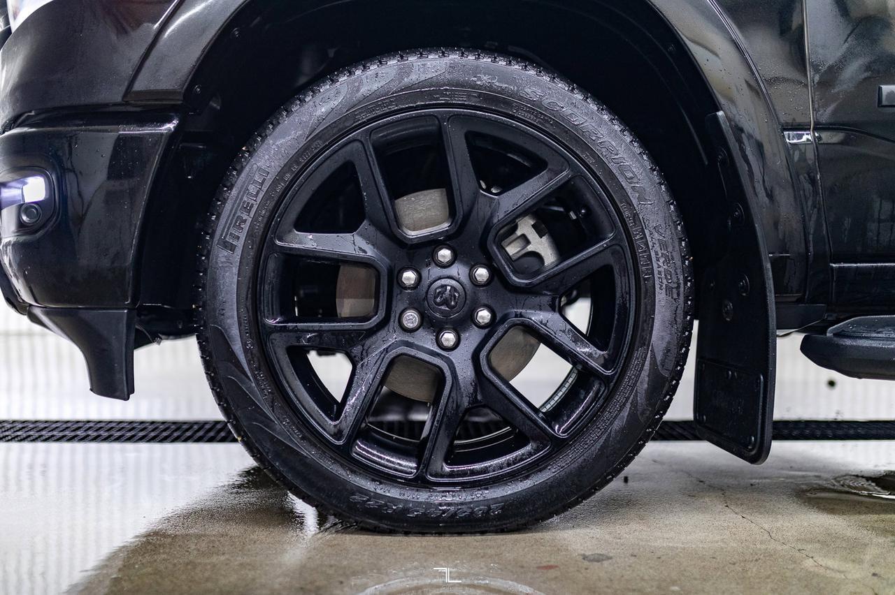 2022 Ram 1500 4x4 Crew Cab Laramie Night Edition Leather Nav Red Deer AB