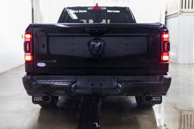 2022 Ram 1500 4x4 Crew Cab Laramie Night Edition Leather Nav Red Deer AB