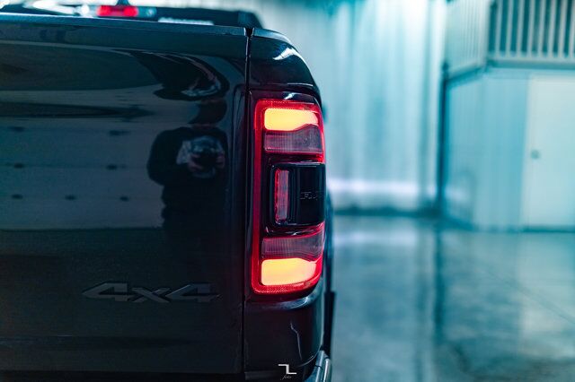 2022 Ram 1500 4x4 Crew Cab Laramie Night Edition Leather Nav Red Deer AB