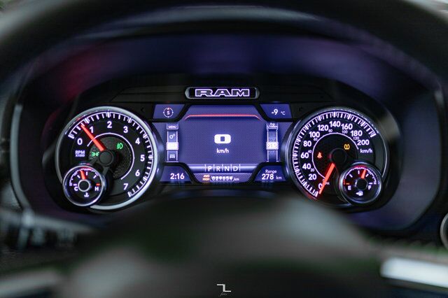 2022 Ram 1500 4x4 Crew Cab Laramie Night Edition Leather Nav Red Deer AB
